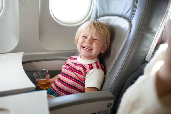 child-free zones on airplanes