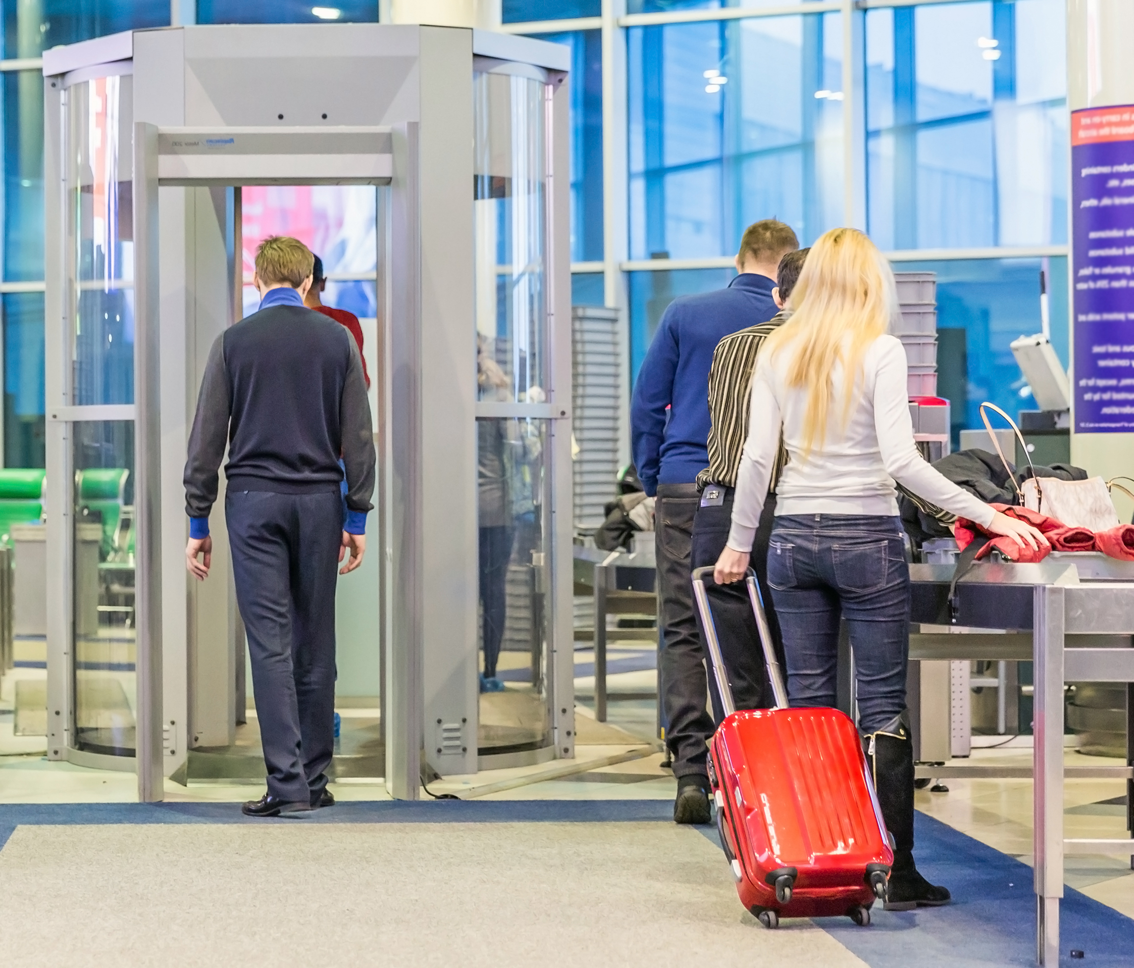 Airport body scanners