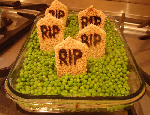 rip peas halloween treats