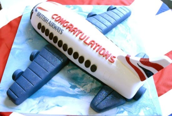 british airways cake