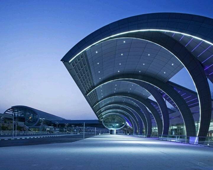 Dubai Airport in UAE