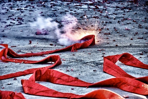 chinese new year firecrackers