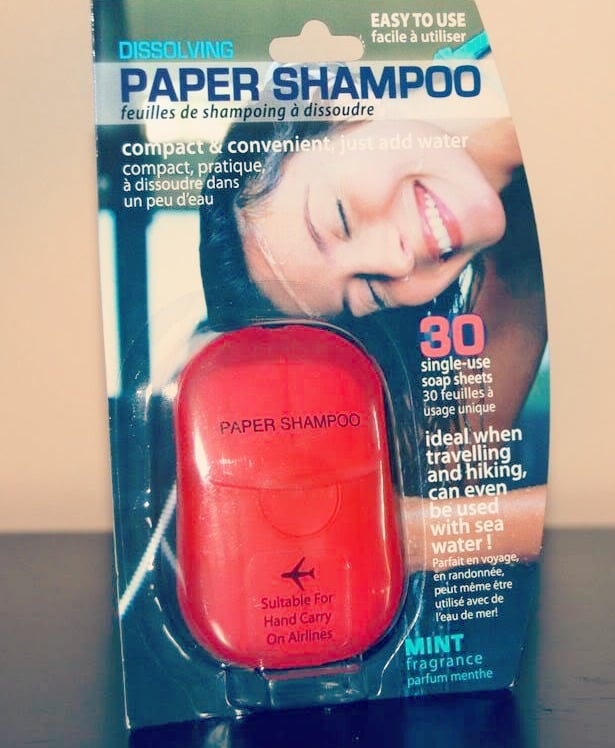 Paper Shampoo