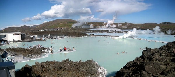 blue lagoon outdoor spa