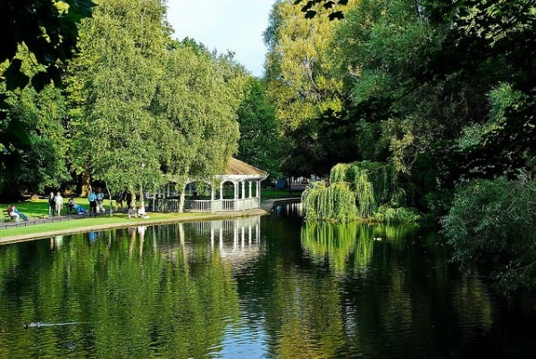 St. Stephen's Green in Dublin