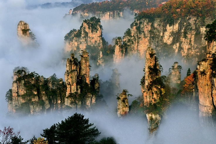 Tianzi Mountains