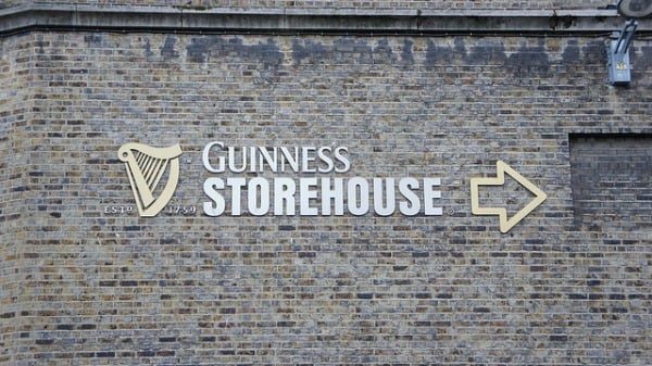 The Guinness Storehouse in Dublin