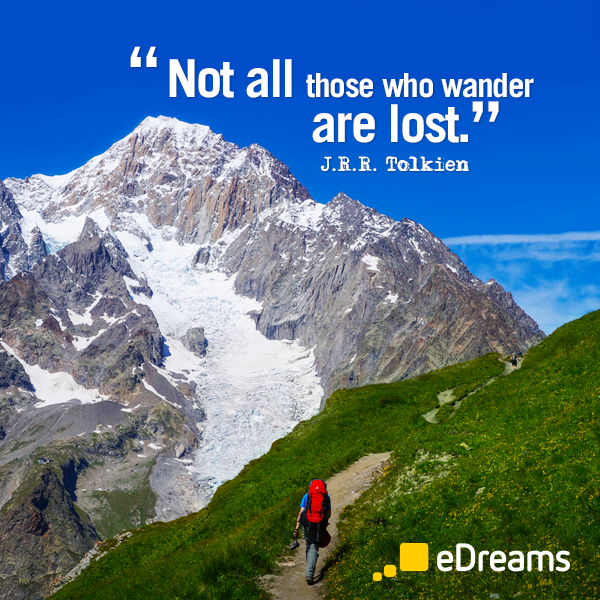 JRR Tolkien travel quote