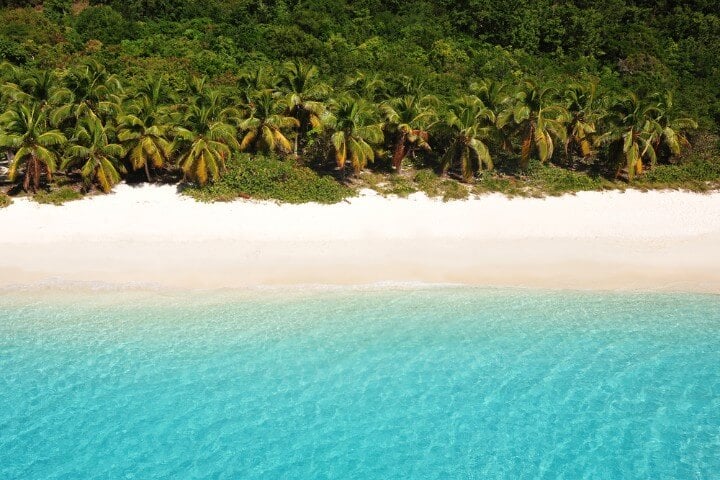 British Virgin Islands beach