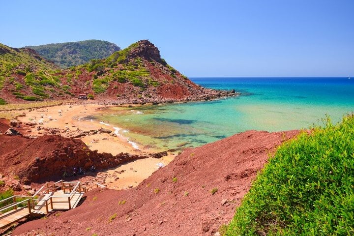 Cala Pilar in Menorca