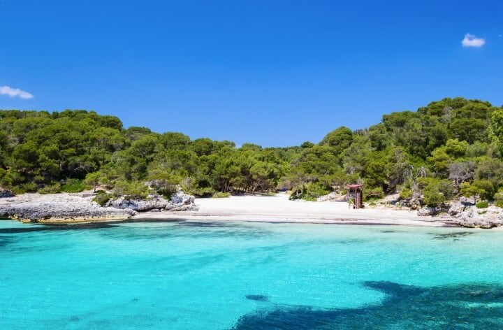 Cala Turqueta in Menorca