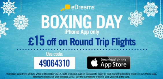 eDreams Boxing Day Special