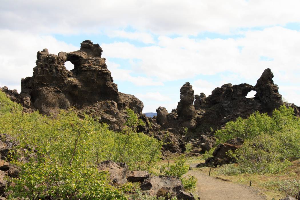 Dimmuborgir in Iceland