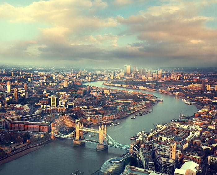 London skyline