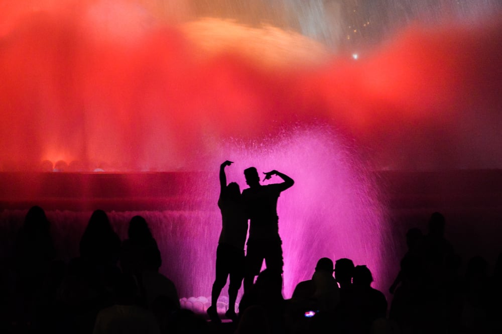 Magic Fountain in Barcelona