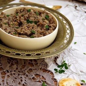 a bowl of bigilla olive spread malta