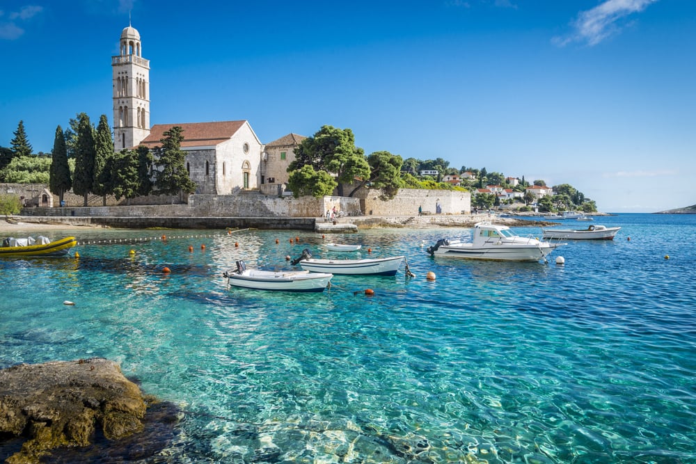 Hvar island in Croatia