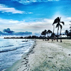 the coast of guanabo beach havana