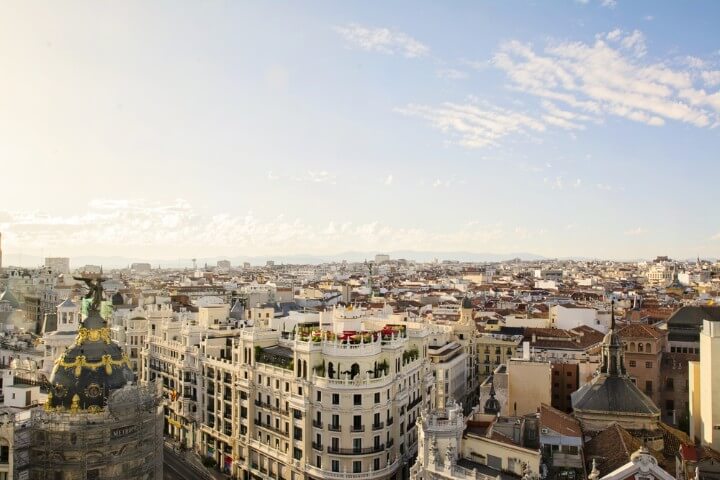 Bellas Artes Circle in Madrid