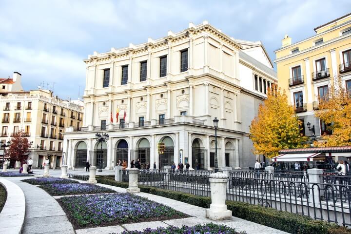 royal theatre in madrid - spain