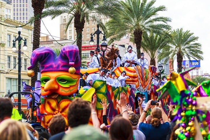 carnival in new orleans