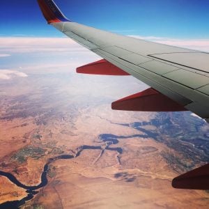 an aerial view of grand canyon national park