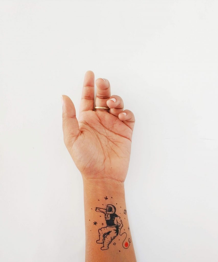 Astronaut tattoo