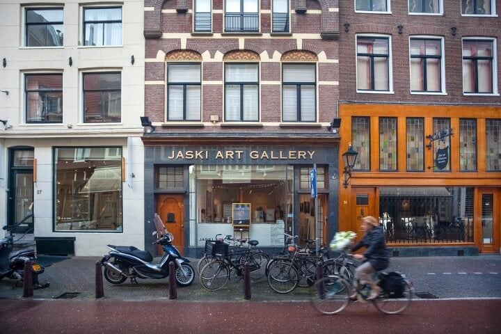 Nieuwe Spiegelstraat in amsterdam