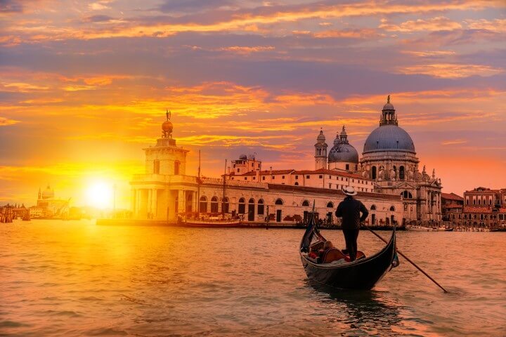 Venice gondola ride