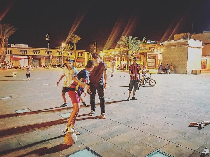 Tommy Walker - Street football in Marrakesh, Morocco