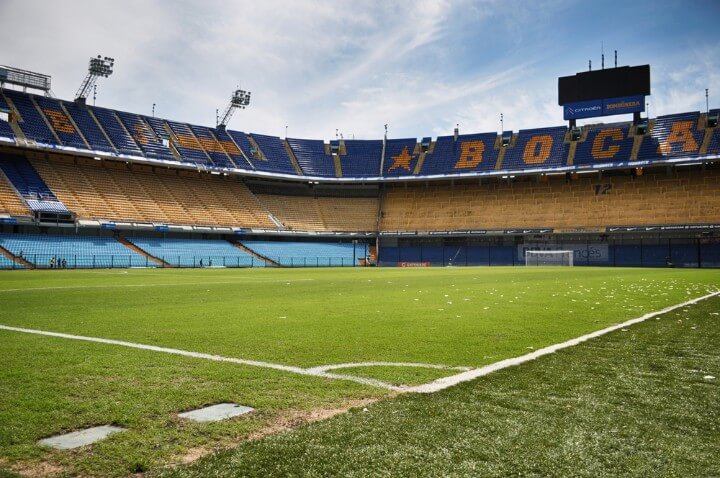 la bombonera stadium in buenos aires - argentina