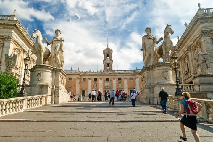 the capitol in rome - italy