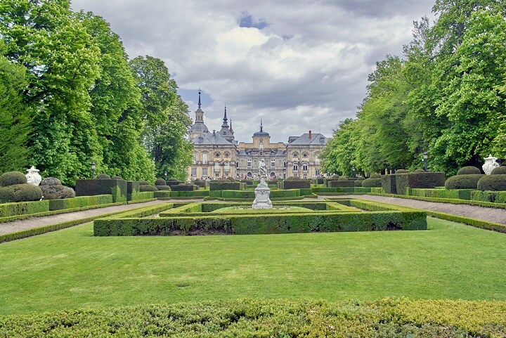 Gardens of the Royal Palace at La Granja de San Ildefonso Segovia - Spain