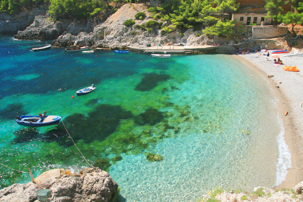 Mljet island in Croatia