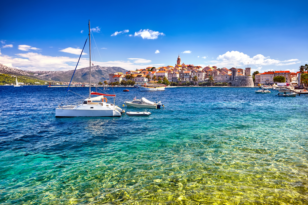 Korcula Croatian island