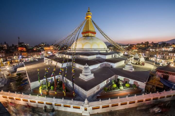 Boudhanath in nepal