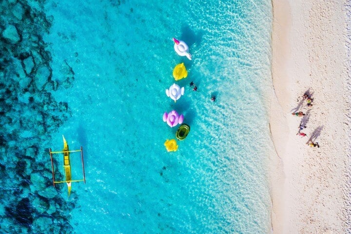 boracay from above