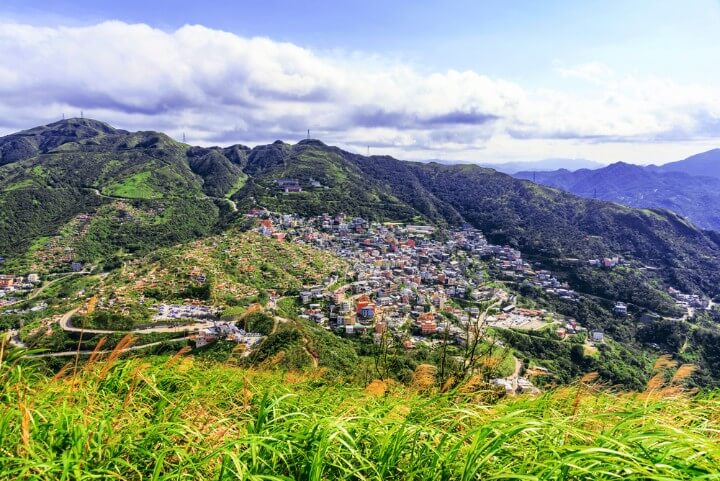 Mount Jilong in Jiufen - Taiwan