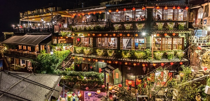 Mei Teahouse view - Jiufen