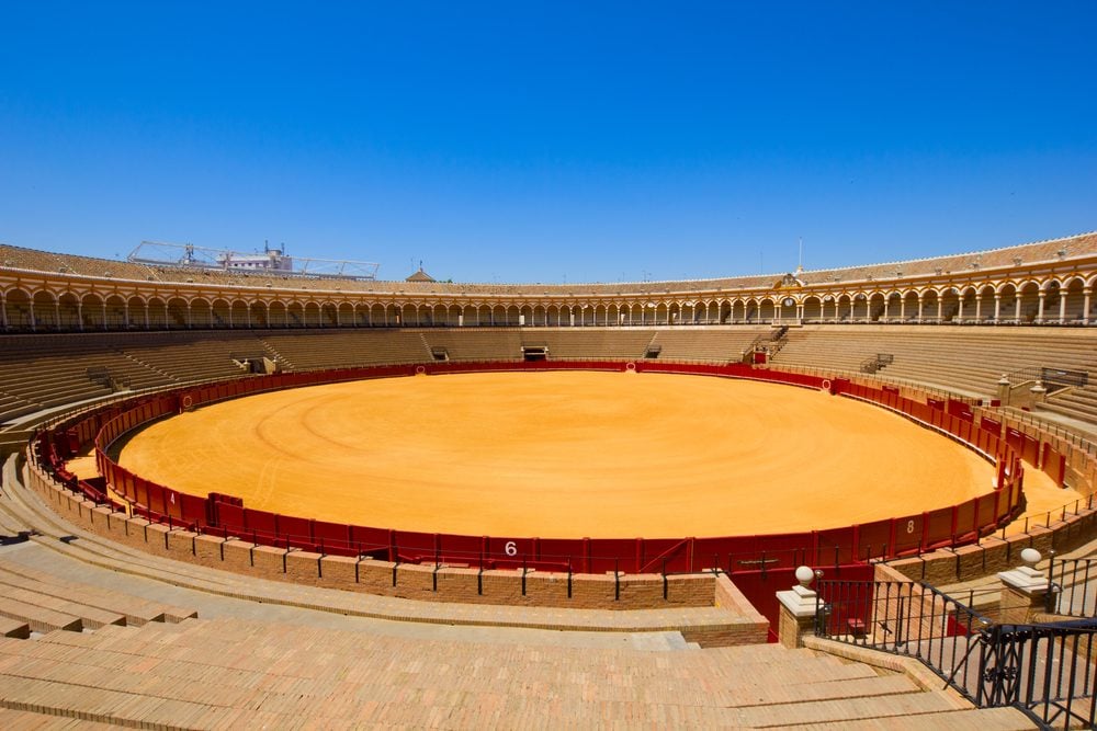 Bull fighting Arena in Osuna, Seville