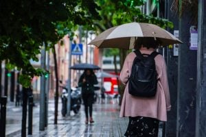 Rainy day in the city