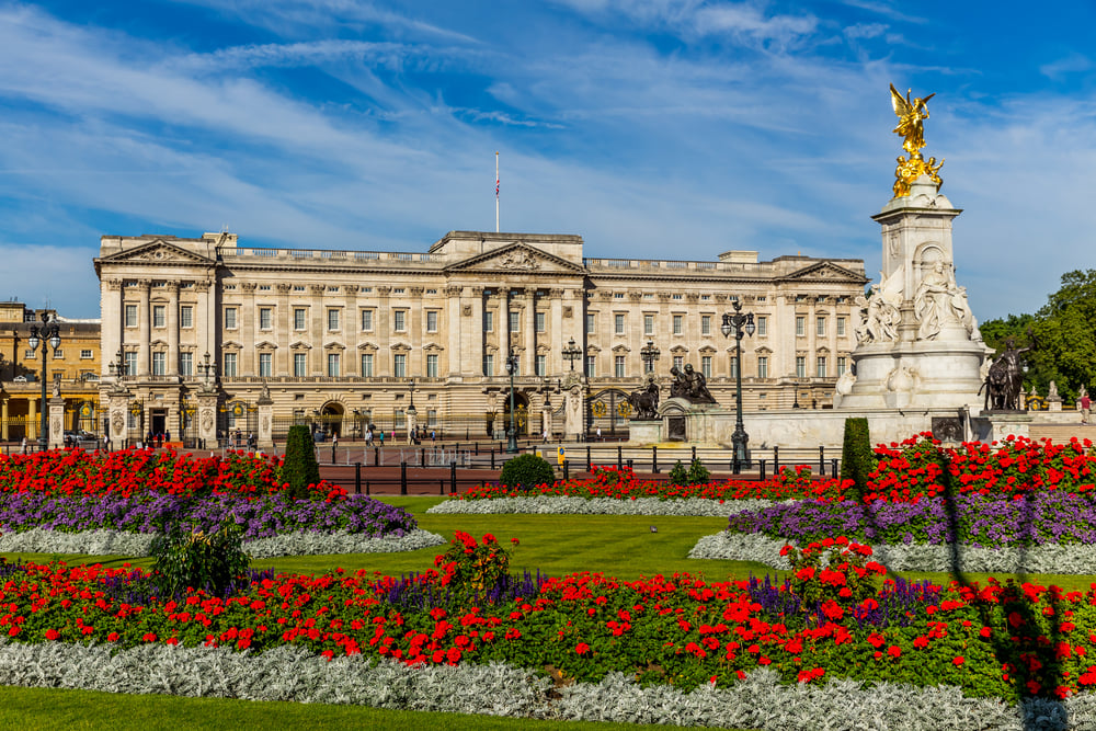 Buckingham Palace in London