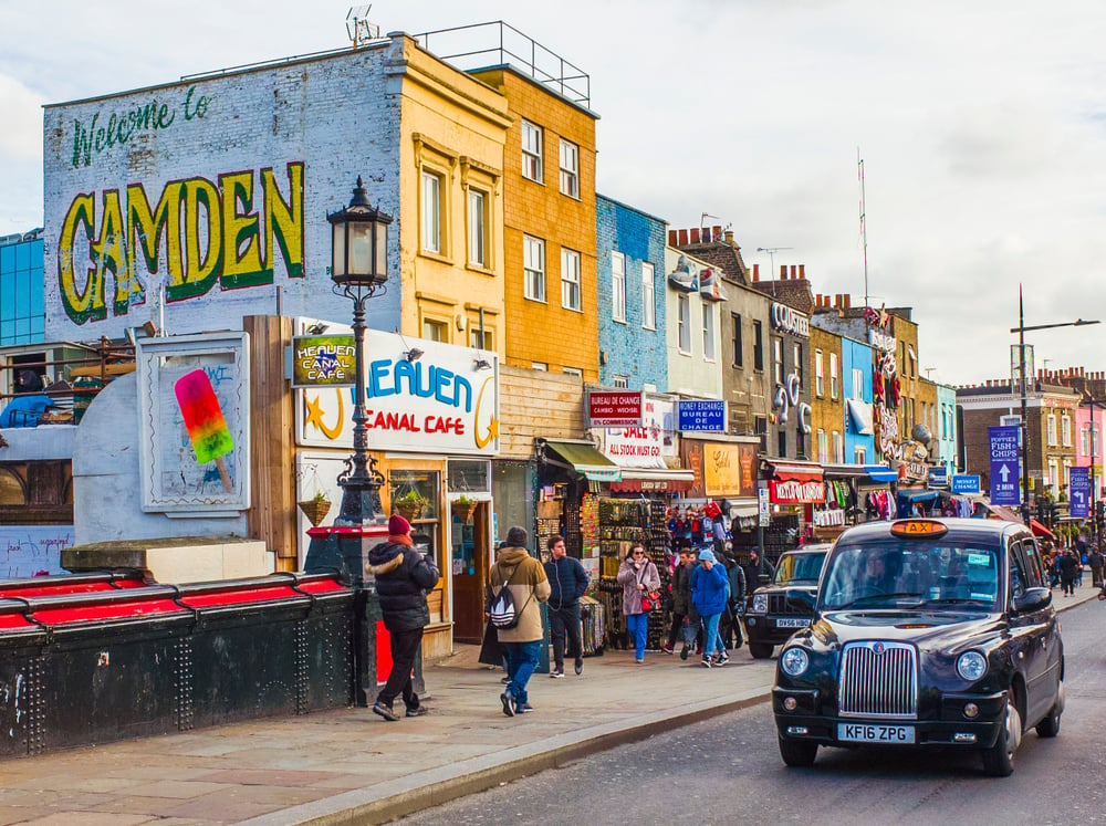 Camden Town in London