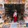 Blonde girl stands in a Market at Essaouira, Morocco