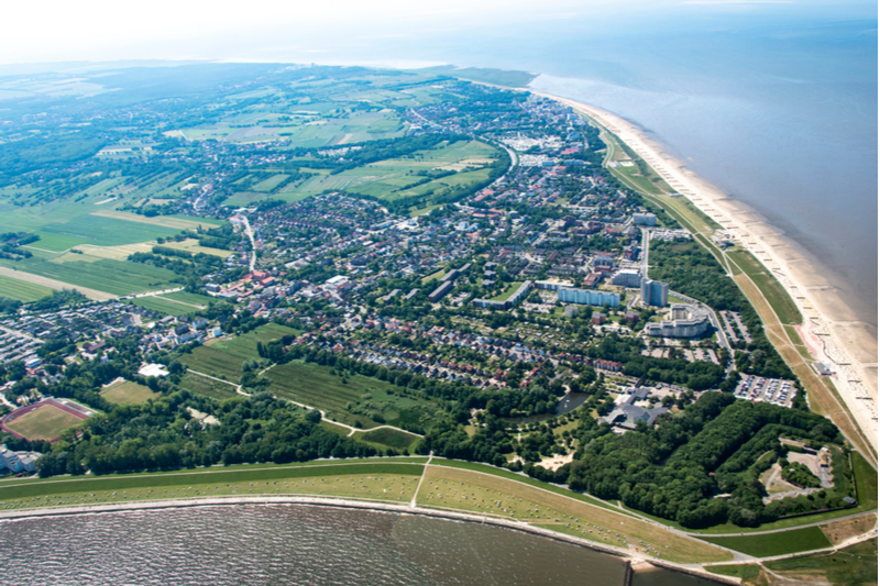 Neuwerk island near Hamburg