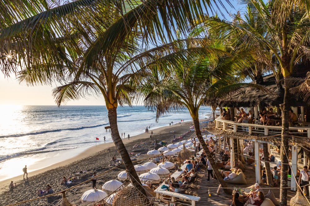 Beach in Canggu, Bali, Indonesia