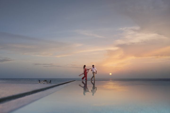 couple at the beach